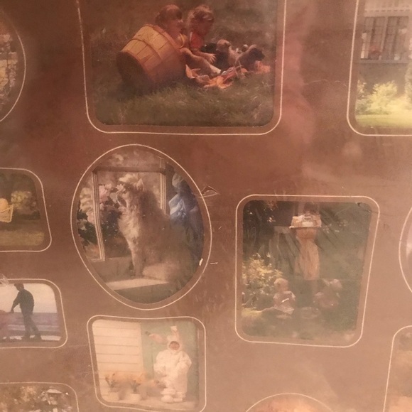 Rare Vintage 16 ❎ 20 Reversible Mat Wood Frame - Picture 4 of 6